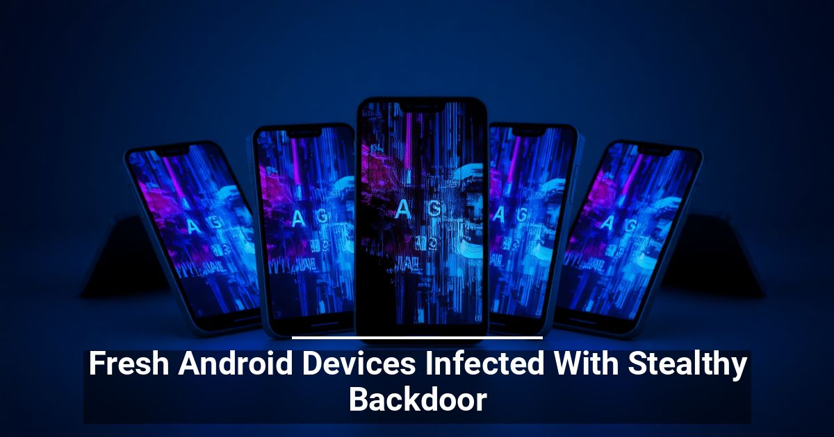 Fresh Android Devices Infected With Stealthy Backdoor