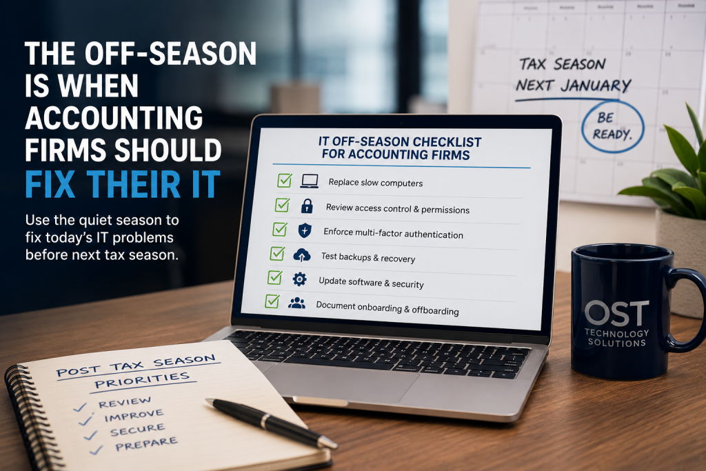The Off-Season Is When Accounting Firms Should Fix Their IT